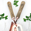 Personalised Luxe Copper Trowel & Fork Set - Shop Personalised Gifts