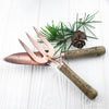 Personalised Luxe Copper Trowel & Fork Set - Shop Personalised Gifts