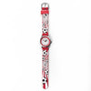 Kids Personalised Boys - Girls Red Football Watch - Shop Personalised Gifts