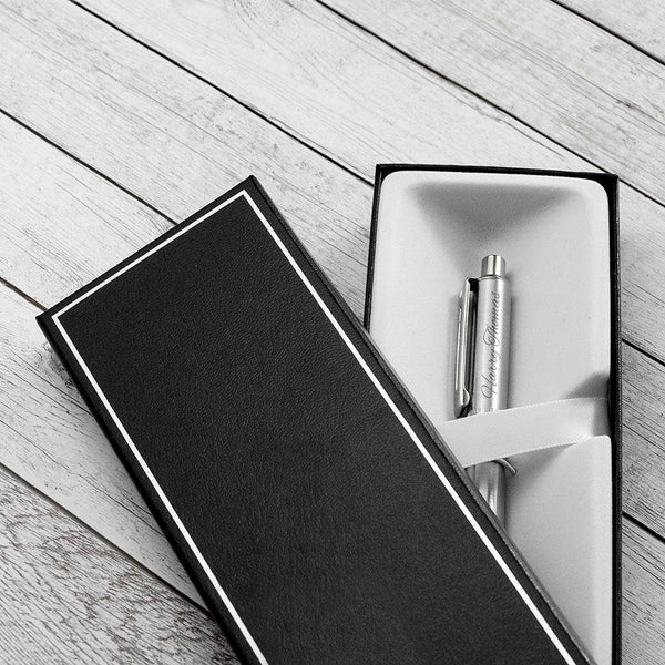 Personalised Sheaffer Brushed Chrome Pen - Shop Personalised Gifts