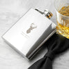 Personalised Stag 6oz Stainless Steel Hip Flask - Shop Personalised Gifts