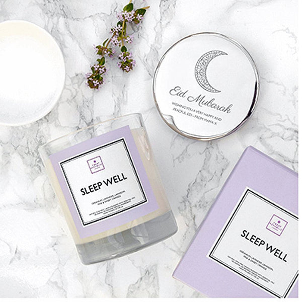 Personalised EID Mubarak Sleep Well Scented Wax Candle - Shop Personalised Gifts