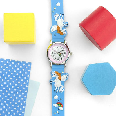 Personalised Kids Rainbow Unicorn Watch - Shop Personalised Gifts