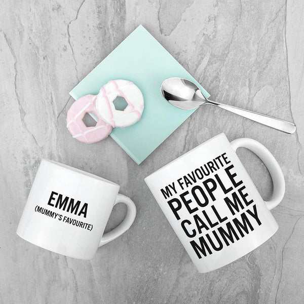 Personalised Mummy & Me Favourite People Ceramic Mug - Shop Personalised Gifts