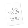 Personalised Line Art Sleeping Baby Print Wall Art - Shop Personalised Gifts