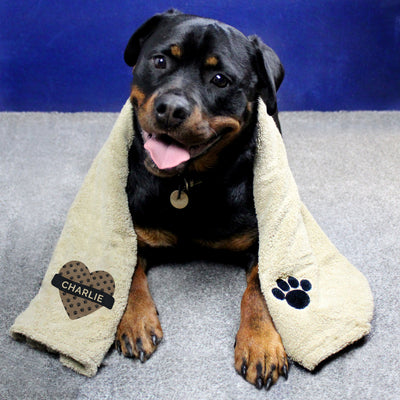 Personalised Pet Towels & Blankets - Shop Personalised Gifts