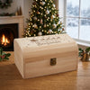 Personalised Santa's Special Delivery Christmas Eve Chest