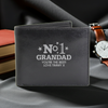Personalised No.1 Leather Wallet