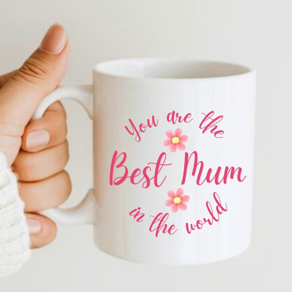 You are the Best Mum in the World Personalised Ceramic Mug