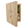 Personalised Any Occasion Wooden Book Photo Frame 7" x 5" Photo
