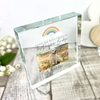 Personalised Pet Until We Meet Again Photo Upload Crystal Token