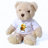 Personalised Luxury Teddy Bear with Cute as Can Bee T-Shirt