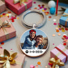 Personalised Favourite Song Photo Upload Key Ring