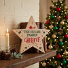 Personalised Believe Wooden Star Ornament