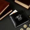 Personalised No.1 Leather Wallet
