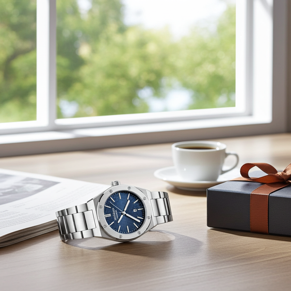 Personalised Men’s Stainless Steel Watch – Architect London - Borough Collection - Mayfair