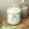 Personalised Me to You Secret Garden Large Wax Candle