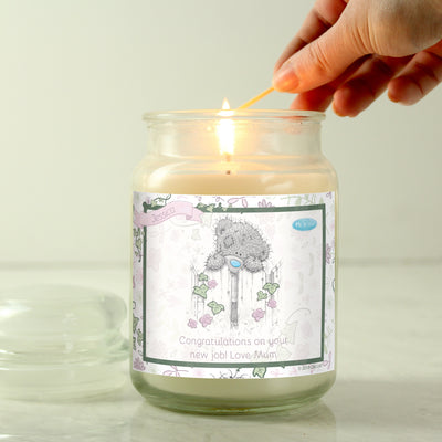 Personalised Me to You Secret Garden Large Wax Candle