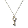 Key Sterling Silver Chain Necklace