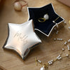 Personalised Engraved Name Nickel Plated Star Trinket Box