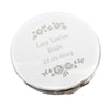 Personalised Vintage Rose Compact Mirror