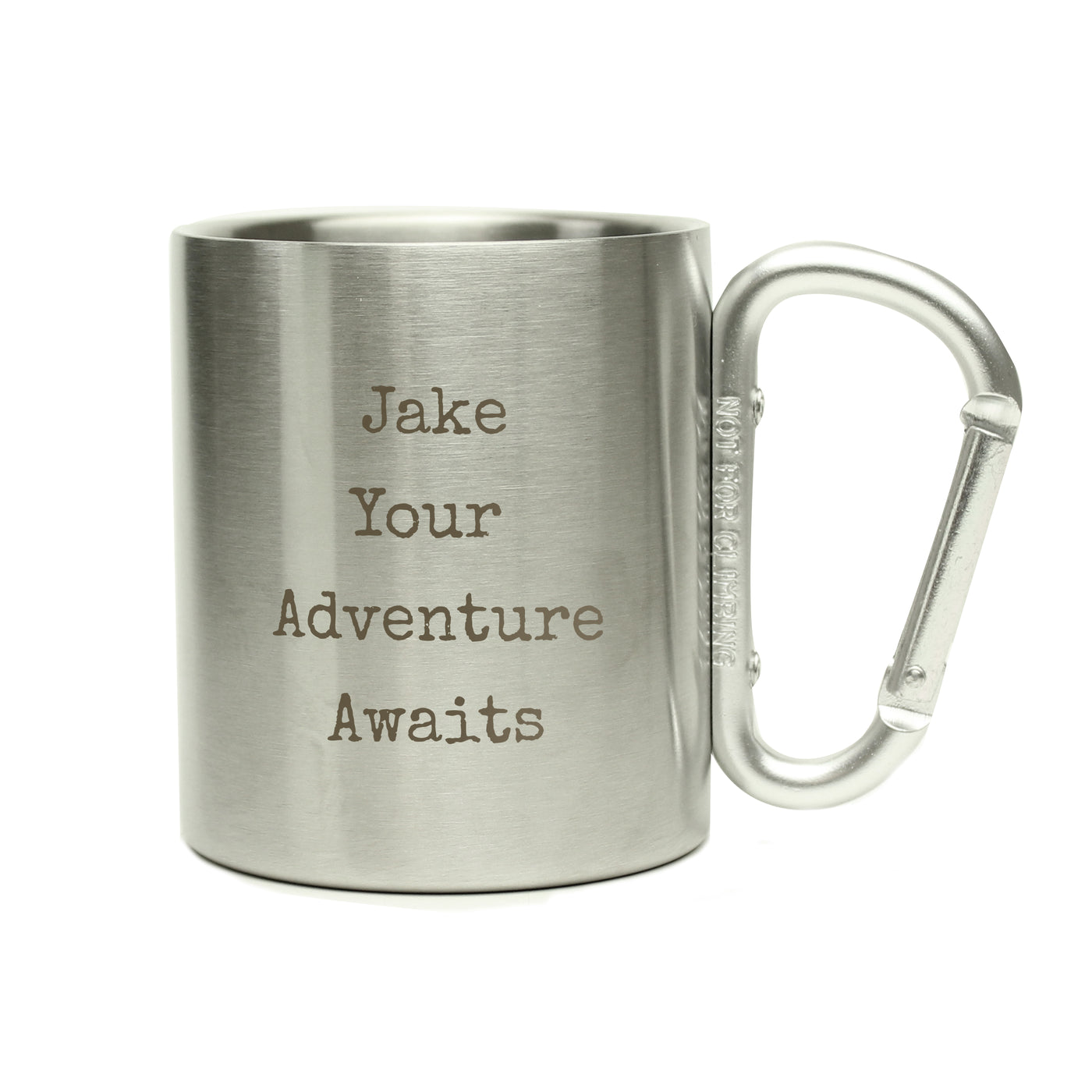 Personalised Free Text Stainless Steel Mug