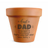 Personalised Best Ever Terracotta Plant Pot