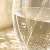 Personalised Hand Cut Little Hearts Pair of Flutes with Gift Box