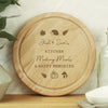 Personalised Autumn Halloween Wooden Chopping Board