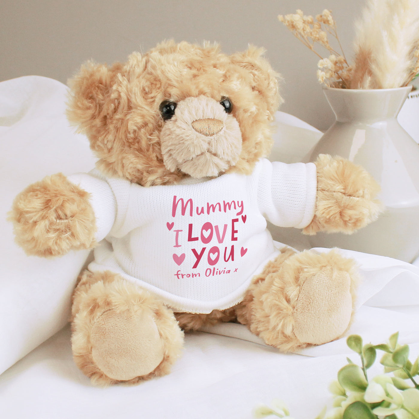 Personalised I Love You Teddy Bear