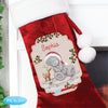 Personalised Me to You Reindeer Luxury Stocking for Christmas