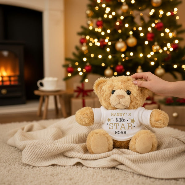 Personalised Little Star Teddy Bear