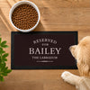 Personalised Reserved For Pet Bowl Mat Non Slip