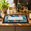 Personalised Tropical Bar Mat