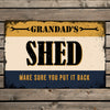 Personalised Garage Metal Sign
