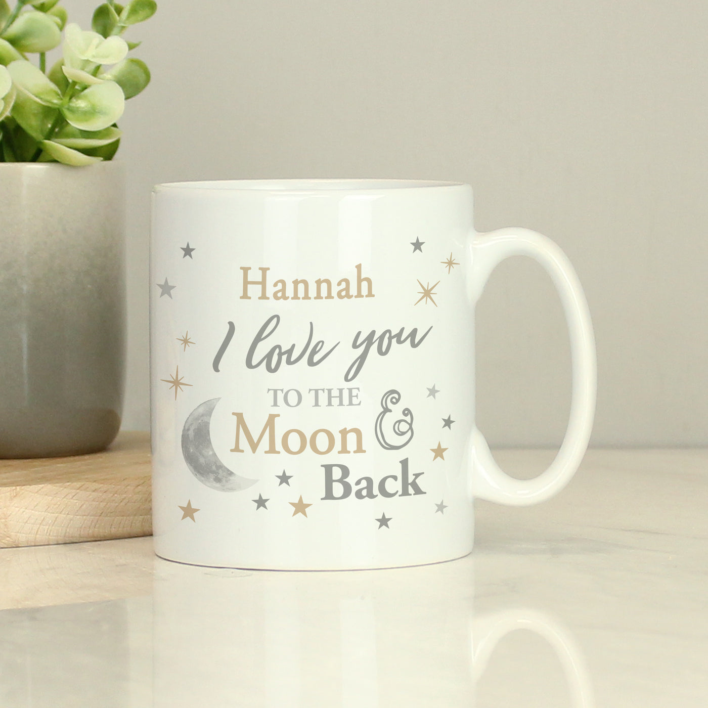 Personalised To the Moon and Back... Ceramic Mug