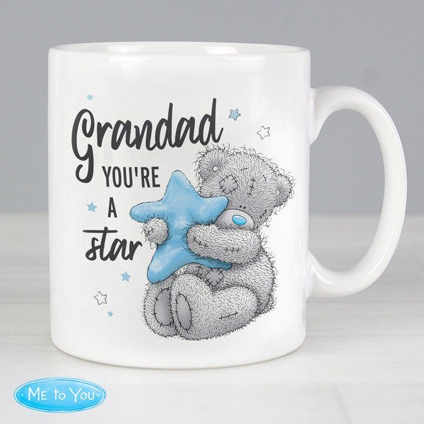 Personalised Me To You Grandad You're A Star Ceramic Mug
