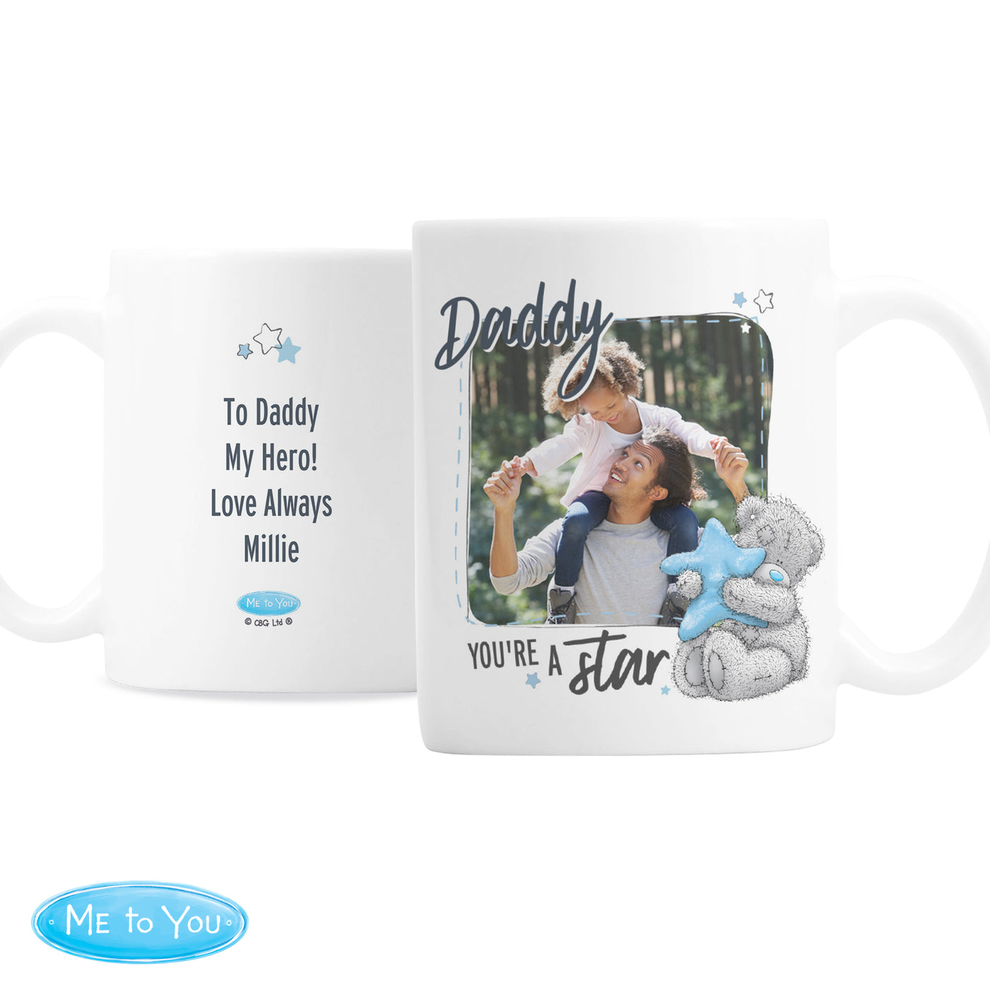 Personalised Me to You Star Ceramic Mug