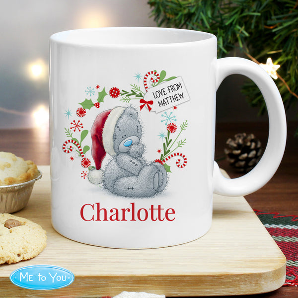 Personalised Me to You Christmas Ceramic Mug