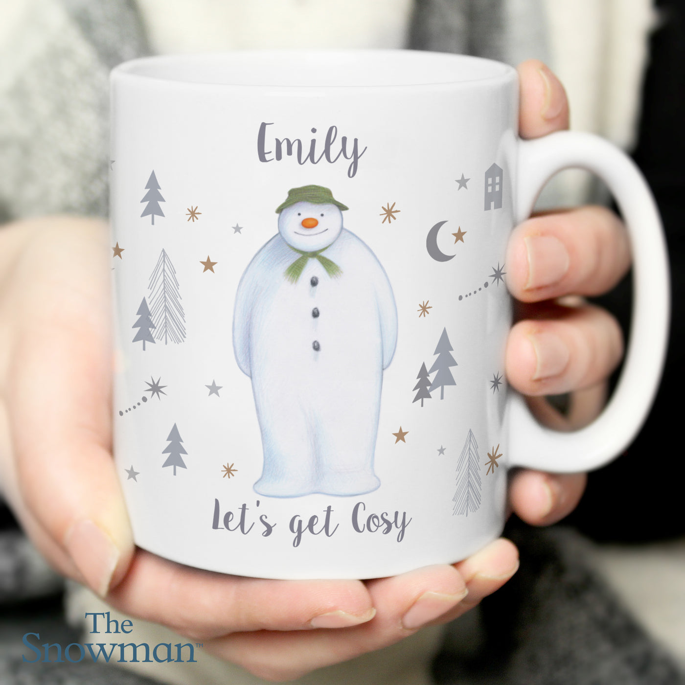 Personalised The Snowman Magical Adventure Ceramic Mug