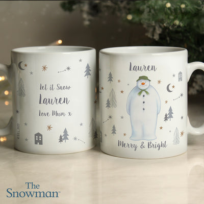 Personalised The Snowman Magical Adventure Ceramic Mug