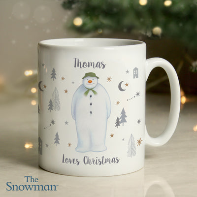 Personalised The Snowman Magical Adventure Ceramic Mug