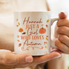 Personalised Loves Autumn Ceramic Mug