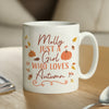 Personalised Loves Autumn Ceramic Mug