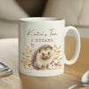 Personalised Hedgehog Autumn Ceramic Mug
