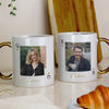 Personalised Photo Upload Queen Gold Handle Ceramic Mug