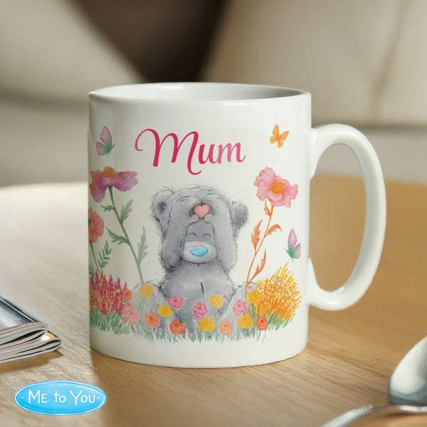 Personalised Me to You Flowery Ceramic Mug