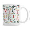 Personalised Christmas Pattern Ceramic Mug