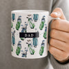 Personalised Golf Bag Ceramic Mug