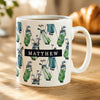 Personalised Golf Bag Ceramic Mug